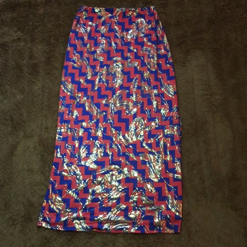 Long and beautiful skirt